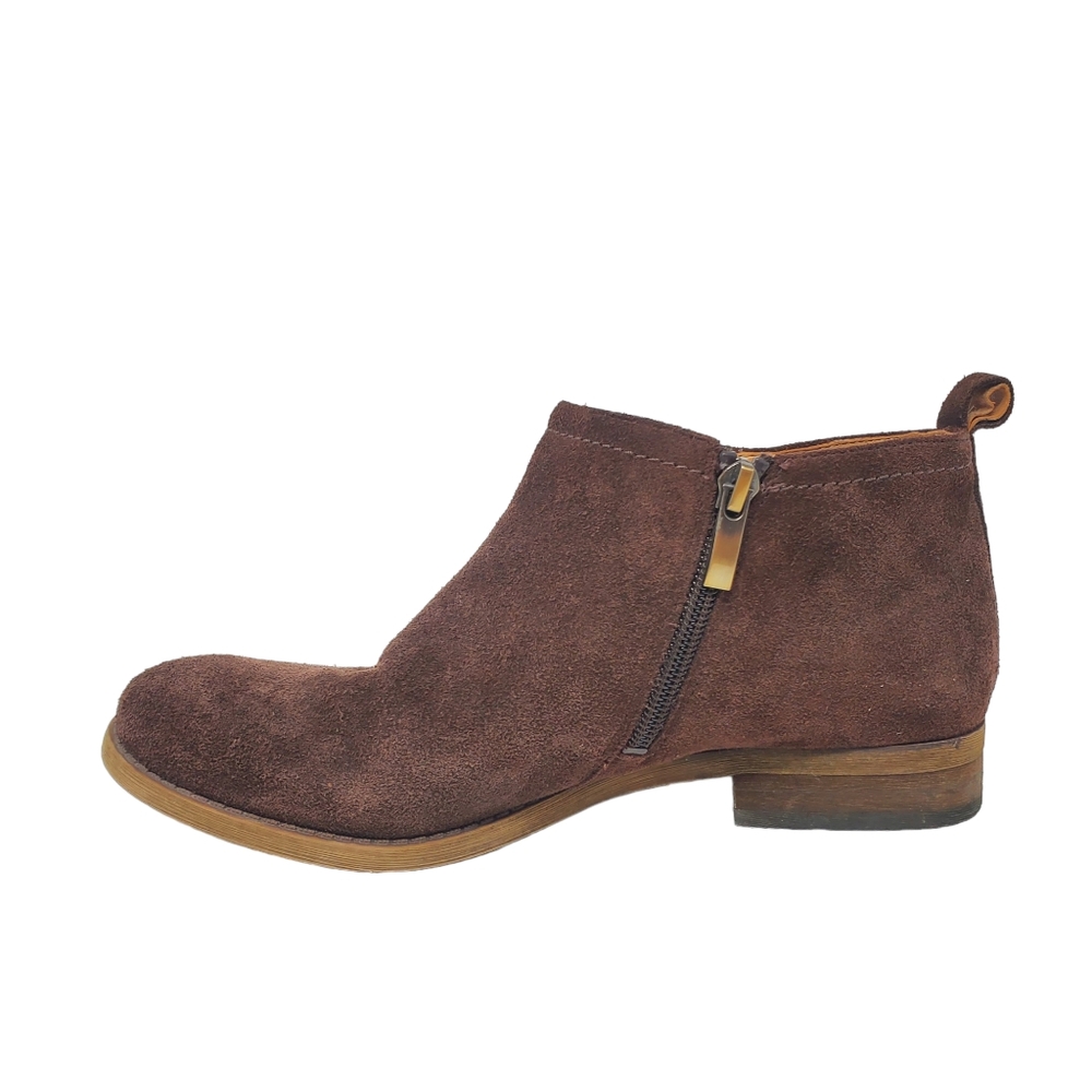 Franco Sarto 'Kaime' Genuine Leather Suede Ankle Boots Size 6.5 M - Picture 6 of 11